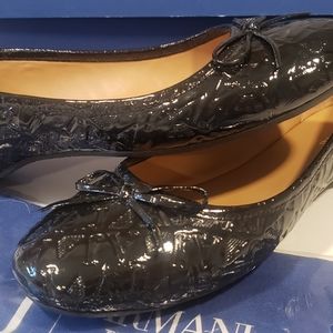 Armani Jeans - Black Ballet Flat